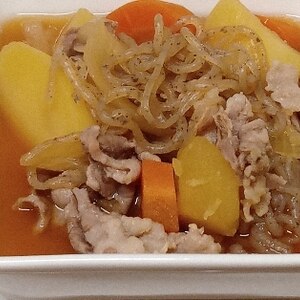 煮込むだけ簡単！肉じゃが